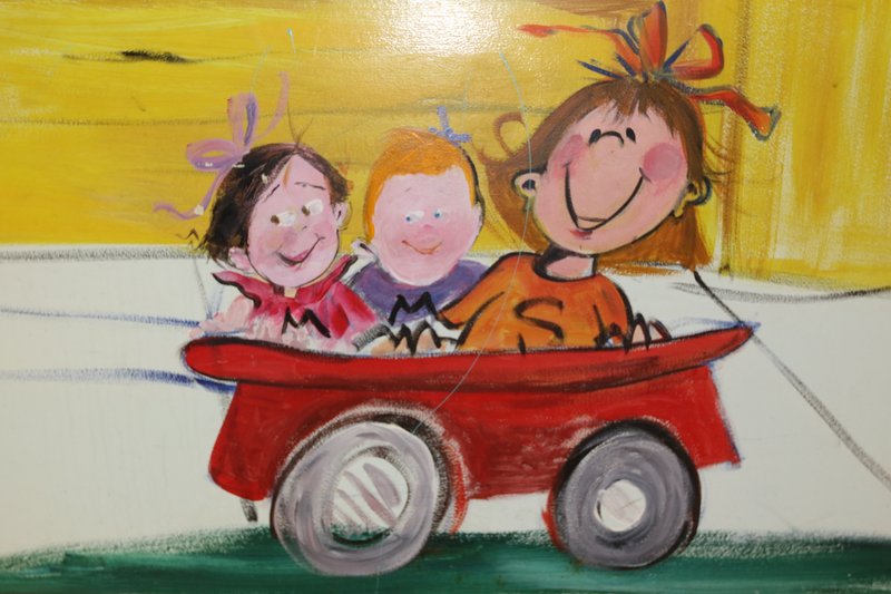 Children laughing at Kaleidoscope