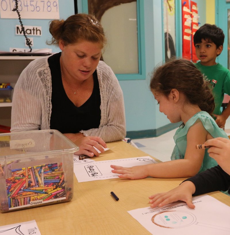 Portrait of the lead teacher